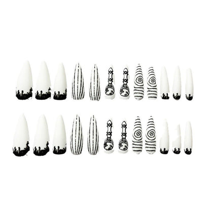 Nail Art Decorations – Press-On Theme Designs