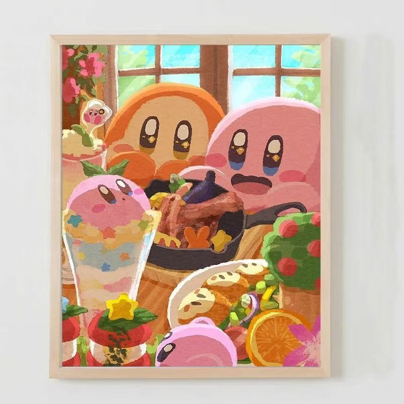 Adventure-Themed Wall Art Featuring Animated Characters