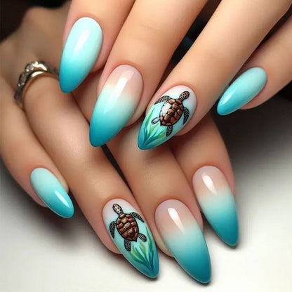 Nail Tips with Adhesive for Easy Application