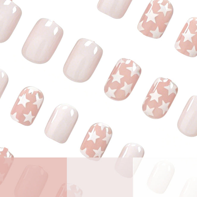 Star Pattern Nail Enhancements for Artistic Designs