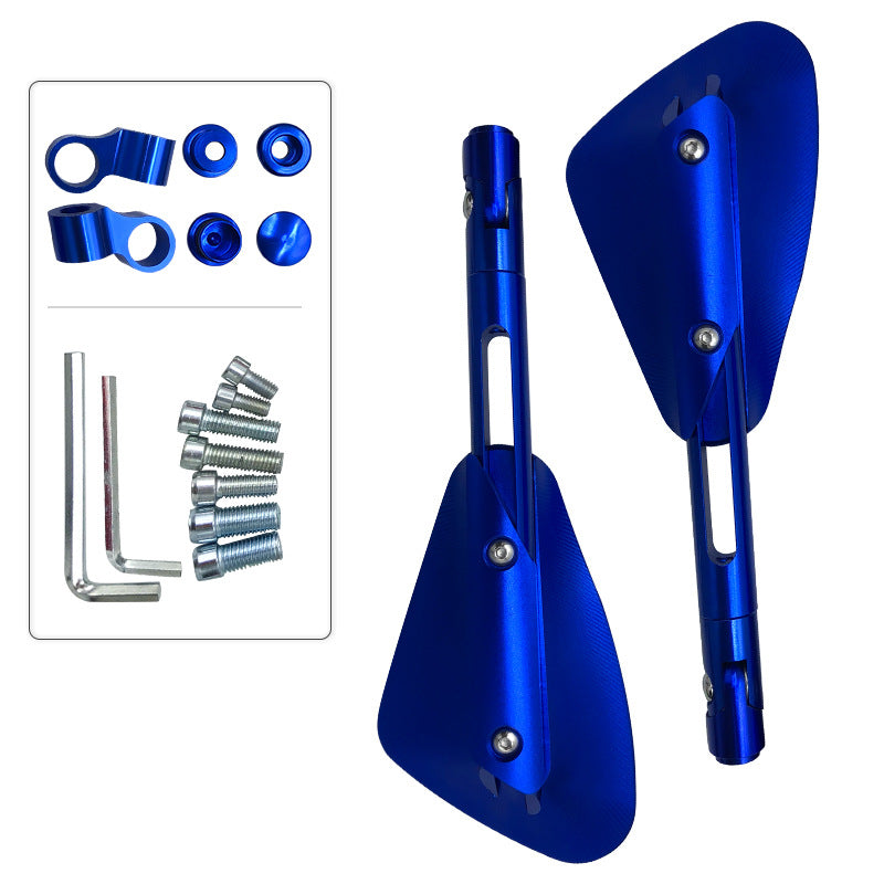 Flexible Rearview Mirrors for Sports Motorcycles