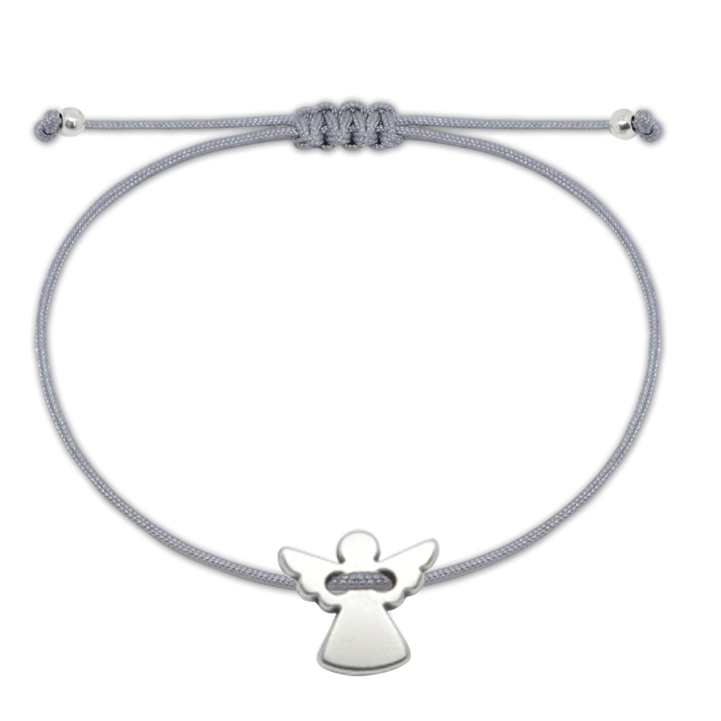 Adjustable Bracelet with Angel Charm