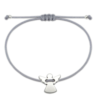 Adjustable Bracelet with Angel Charm