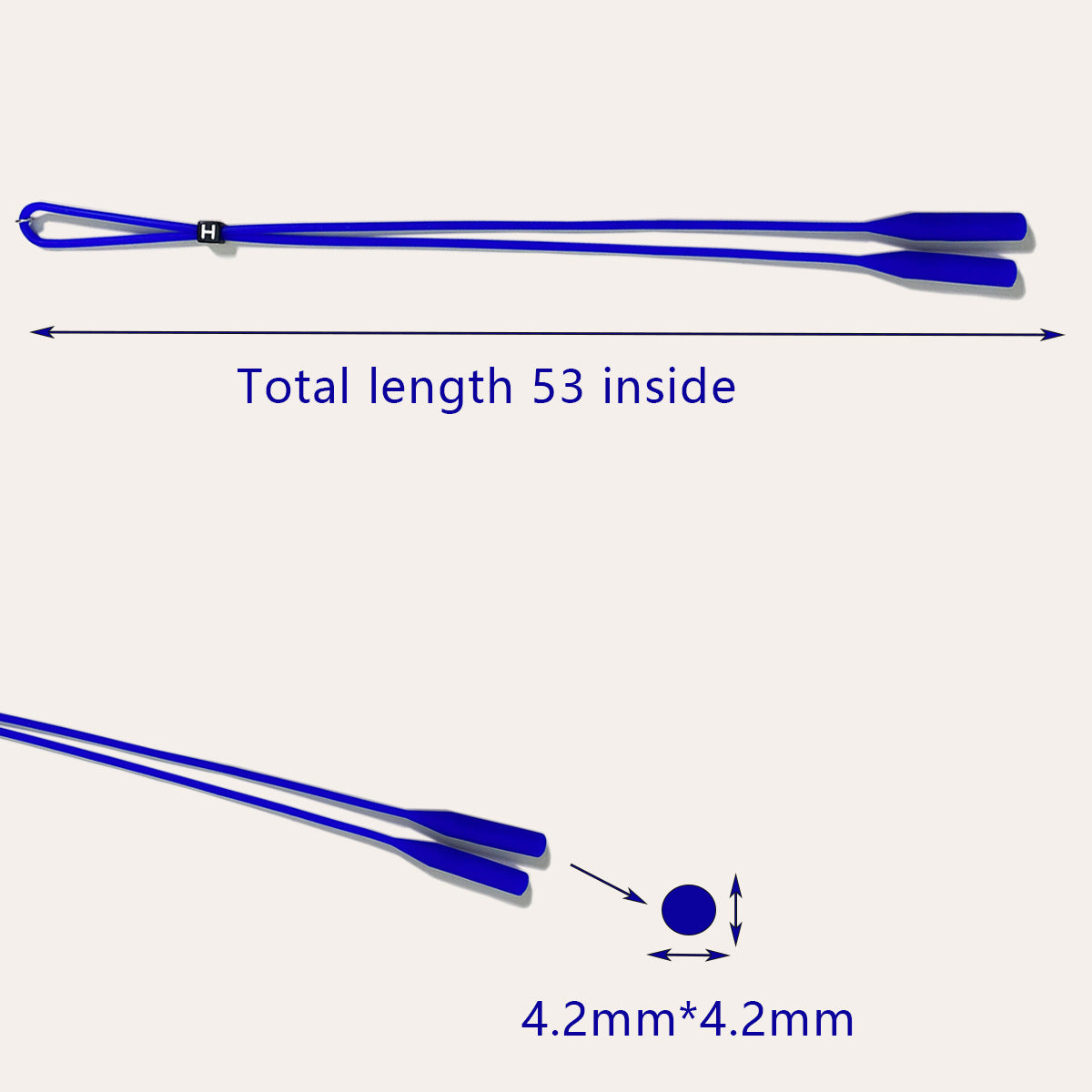 Customizable Safety Strap for Eyewear