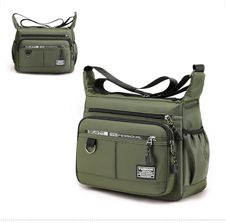 Lightweight Waterproof Shoulder Bag with Spacious Storage