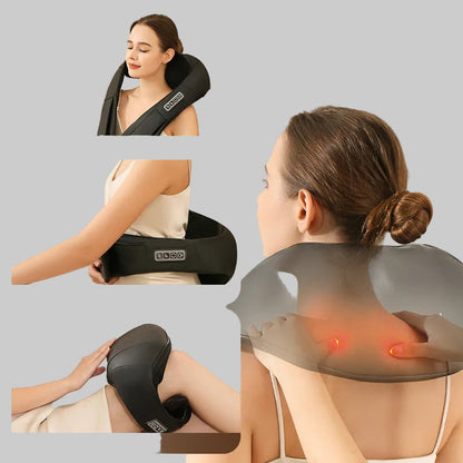 Neck and Shoulder Massage Device for Relaxation