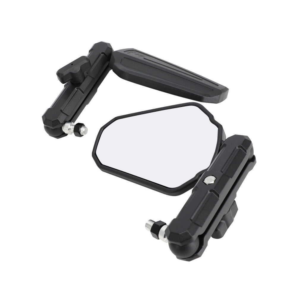 Sport Motorcycle Mirrors with Adjustable Features