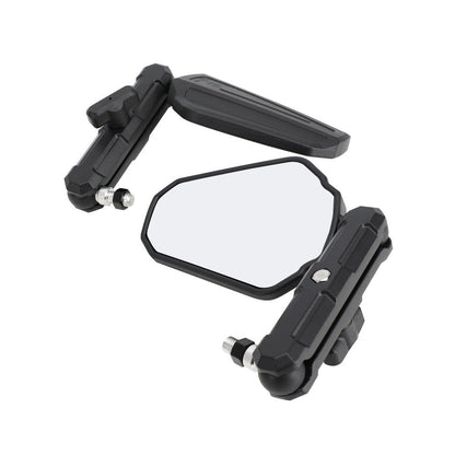 Sport Motorcycle Mirrors with Adjustable Features
