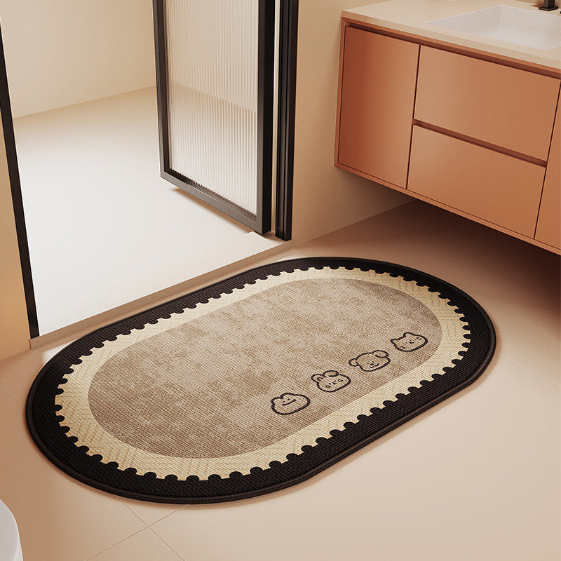 Soft Bathroom Mat for Enhanced Absorption