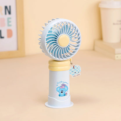 Cute Cartoon Rechargeable Fan