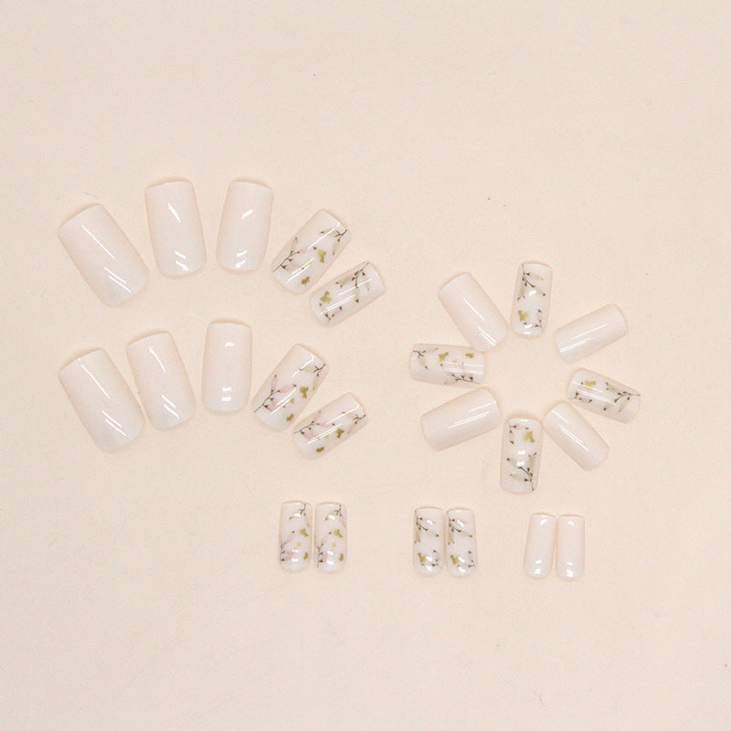 Pressed Floral Nail Art Designs