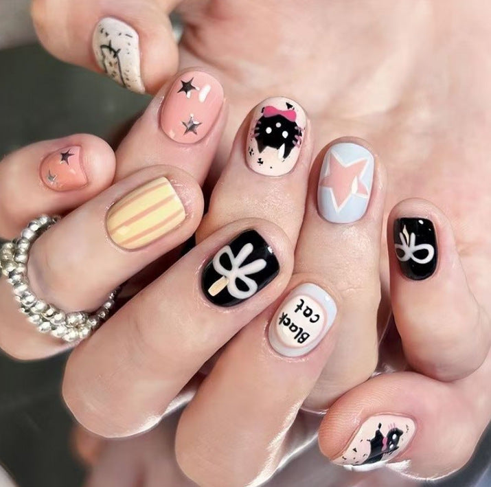 Glitter-Infused Press-On Nail Kit