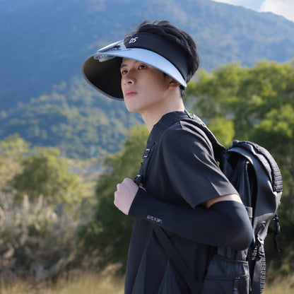 Breathable Headband Adjustable Sun Visor with Wide Brim