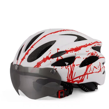 Ventilated Bicycle Helmet with Adjustable Fit