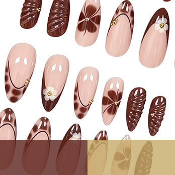 Creative Press-On Nail Art Enhancements