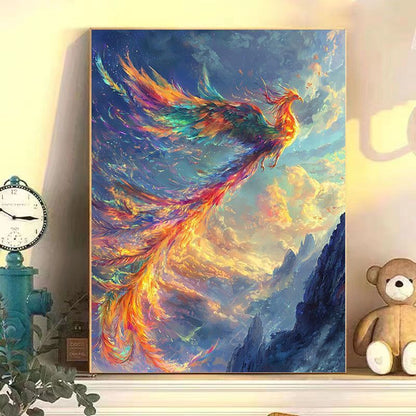 Phoenix Abstract Wall Art Print