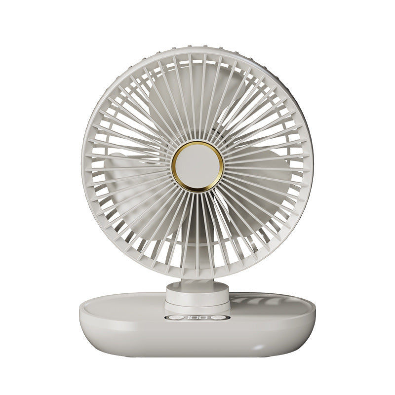 Compact Desk Fan with Adjustable Settings