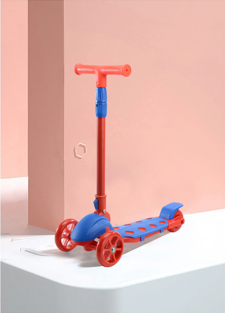 Lean-to-Steer Scooter with Adjustable Features