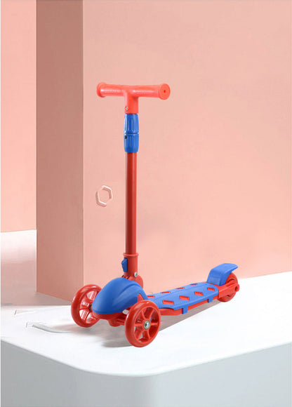 Lean-to-Steer Scooter with Adjustable Features