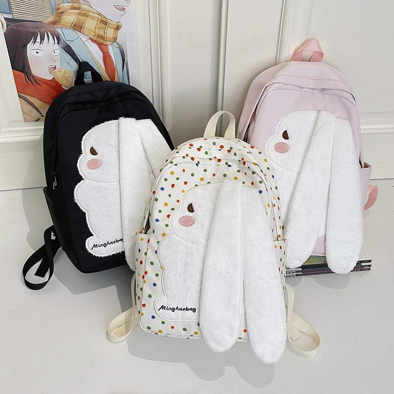 Cute Soft Bunny Backpack