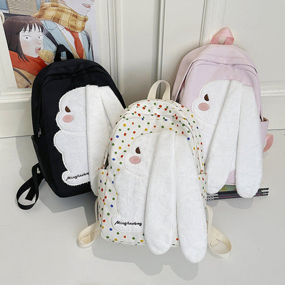 Cute Soft Bunny Backpack