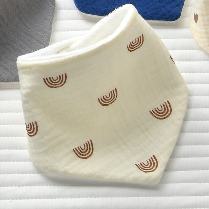 Adjustable Cotton Baby Bib for Feeding
