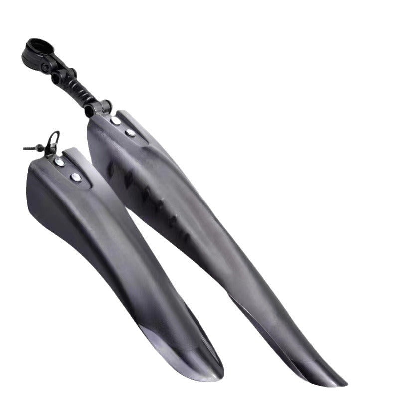 Set of Adjustable Mudguards for Bicycles