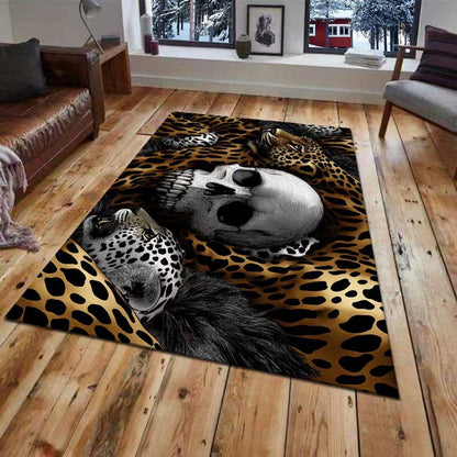 3D Wall Mural of a Tiger Design