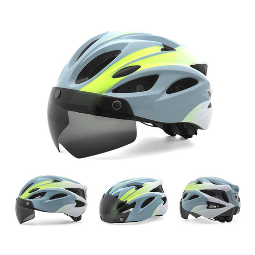 Cycling Helmet with Built-in Visor – Aerodynamic Design
