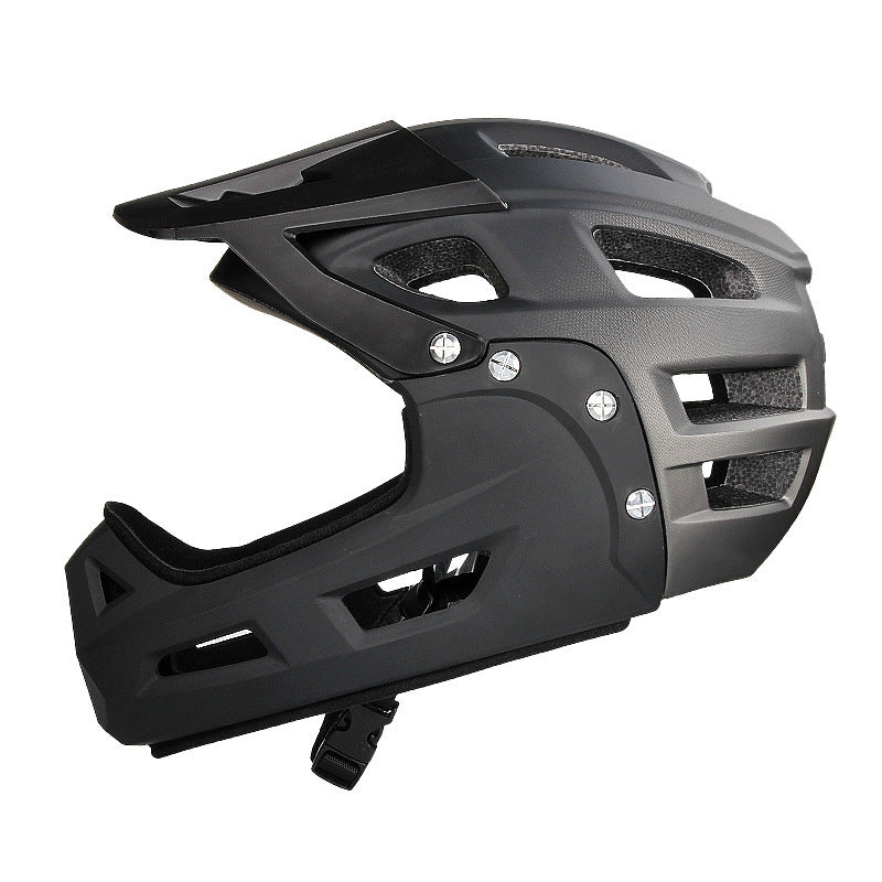 Full-Face Mountain Bike Helmet for Enhanced Safety