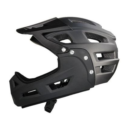 Full-Face Mountain Bike Helmet for Enhanced Safety
