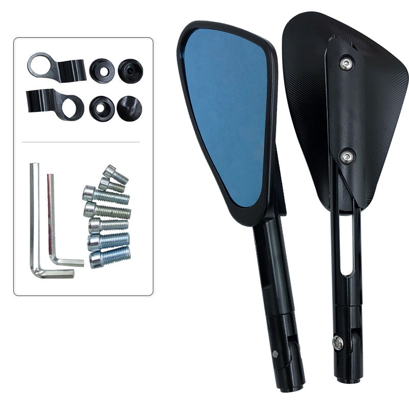 Flexible Rearview Mirrors for Sports Motorcycles