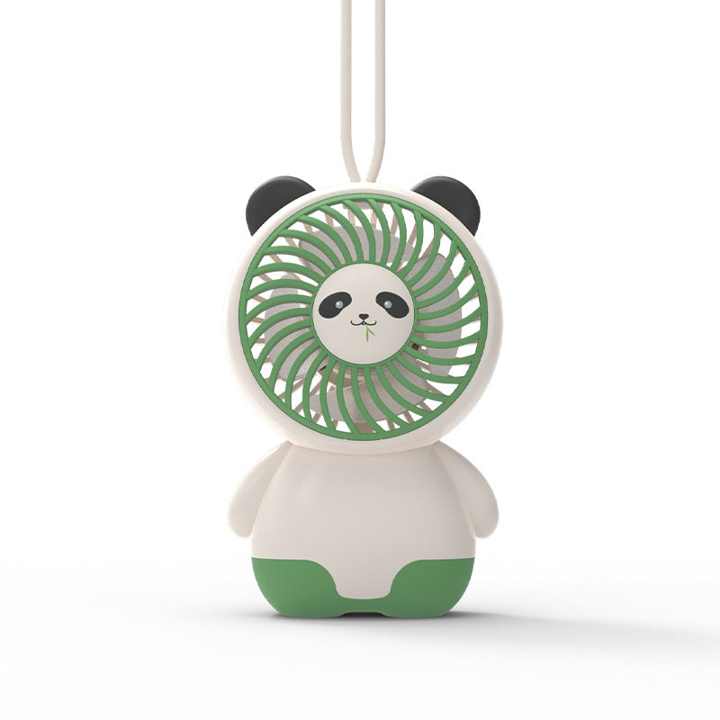 Compact Animal Face Desk Fan – Cute Portable Cooling Device