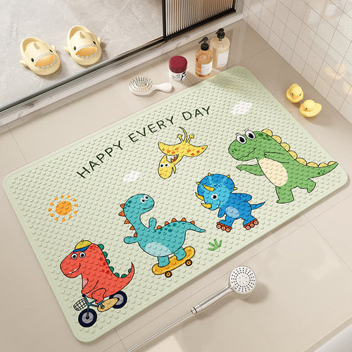 Decorative Bath Mat with Animal Designs