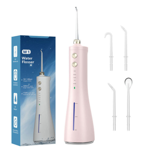 Compact Water Flosser for Travel - Portable Oral Irrigator