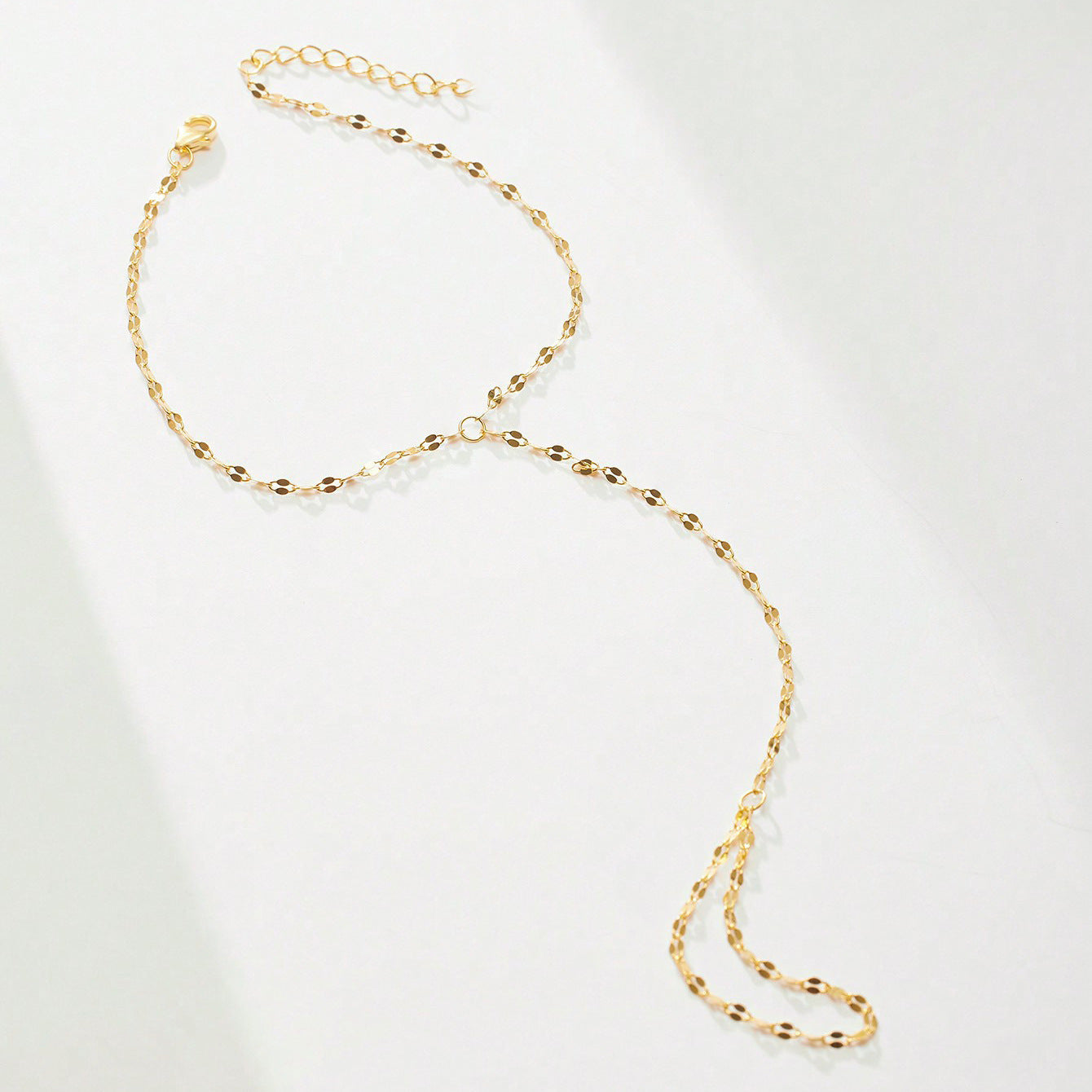 Body Jewelry with Adjustable Link Chain Design