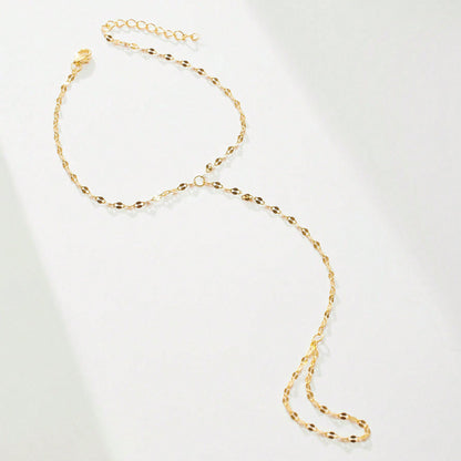Body Jewelry with Adjustable Link Chain Design