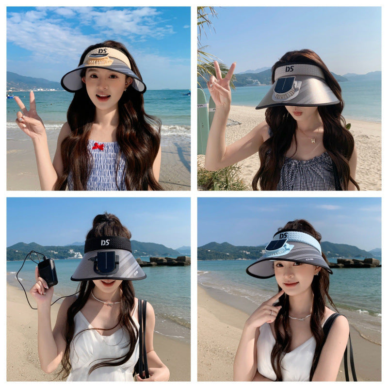 UV Protection Adjustable Sun Visor with Padded Headband