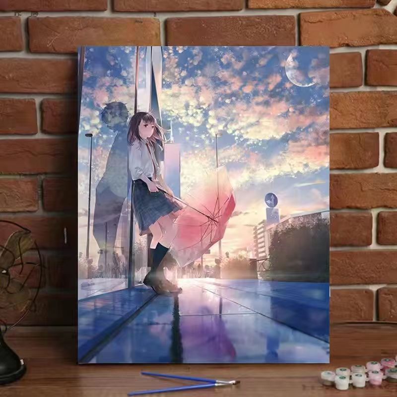 Canvas Wall Art Featuring Anime Theme