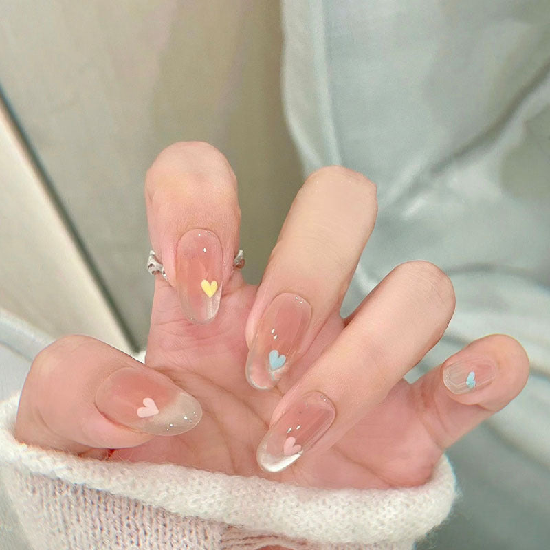 Glitter Nail Art Set with Ombre Design