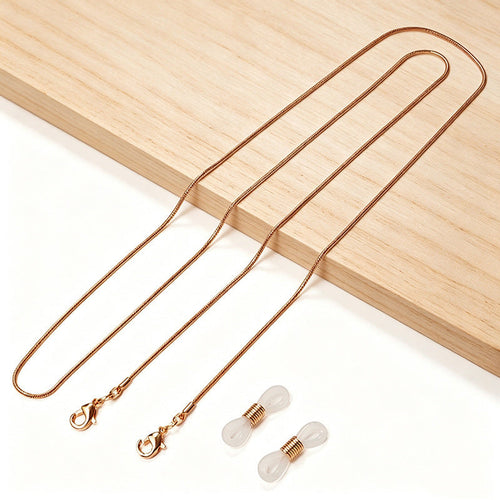 Metal Sunglasses Chain with Adjustable Design