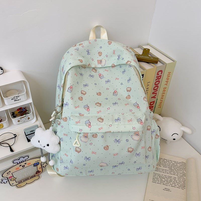 Cute Cartoon Design School Backpack