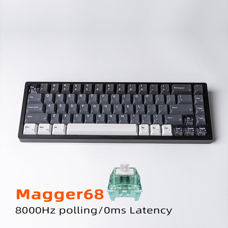 68-Key Mechanical Gaming Keyboard with High-Performance Switches