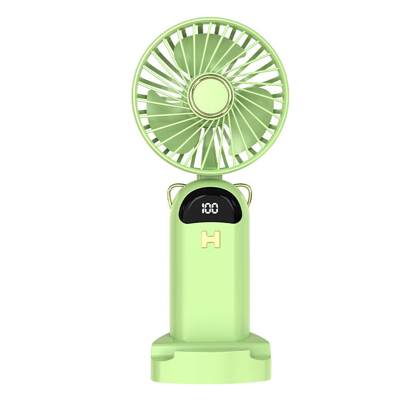 Handheld Cooling Fan with Adjustable Speed