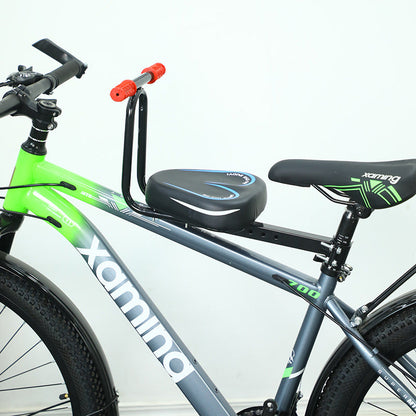 Child Bicycle Passenger Seat with Safety Armrest - Adjustable and Padded
