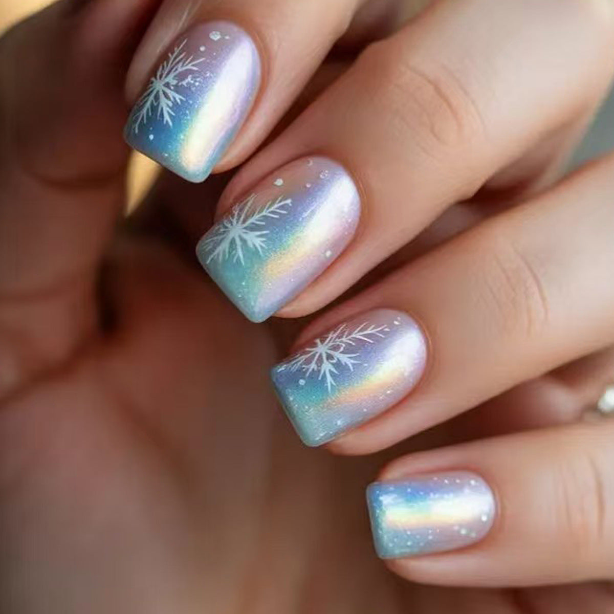 Winter Wonderland Nail Art – Creative Design for Festive Nails