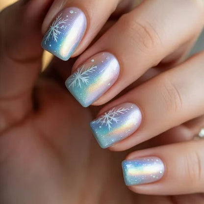 Winter Wonderland Nail Art – Creative Design for Festive Nails