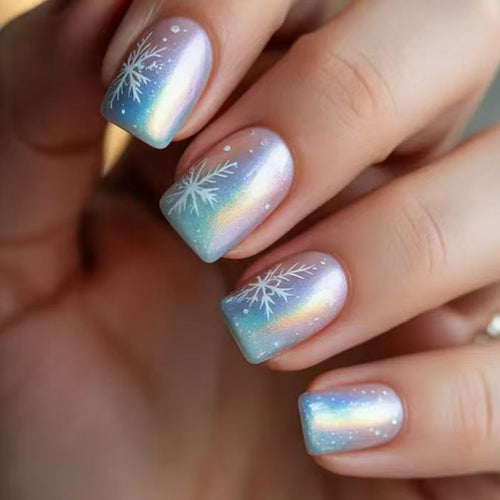 Winter Wonderland Nail Art – Creative Design for Festive Nails