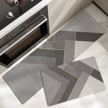 Fatigue-Reducing Comfort Mats for Kitchen Use - Set of Two
