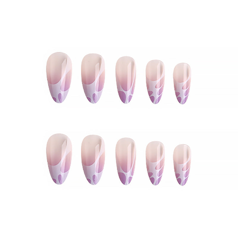 Elegant Patterned Nail Tips for Artistic Designs